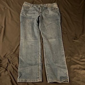 St. John’s bay straight leg jeans size 16